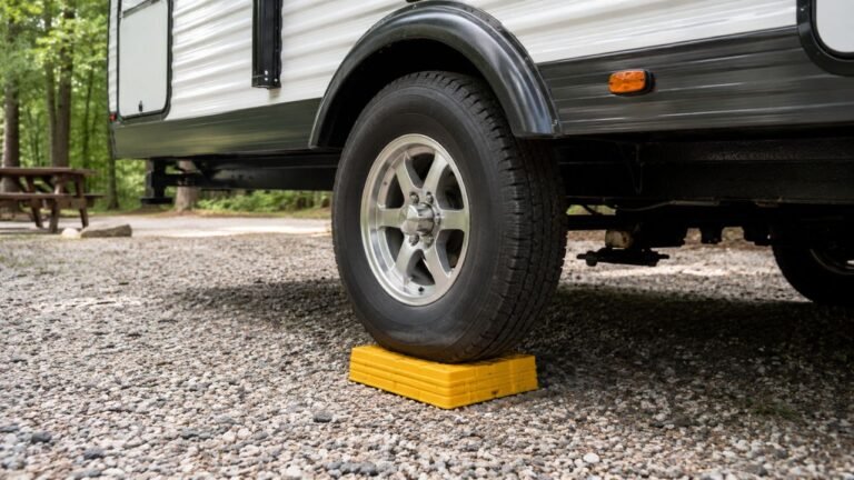 Can Trailer Tires Hang Over Leveling Blocks