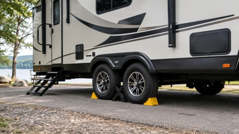 How Do I Chock a Tandem Axle Trailer